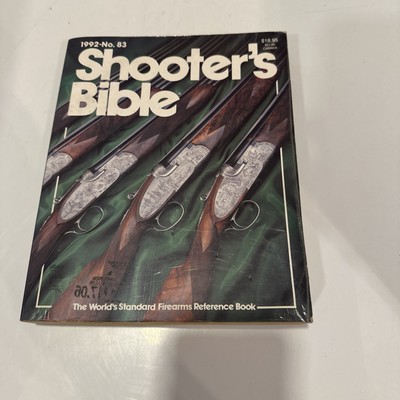 1992 No. 83 Shooter's Bible Standard Firearms Reference Paperback Book-image