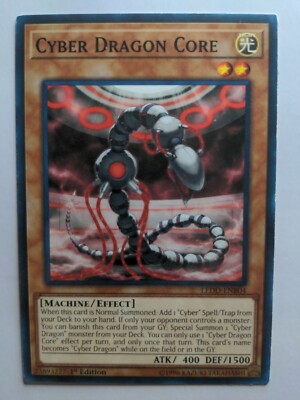 Yugioh Cyber Dragon Core LEDD-ENB04 Common 1st Edition -image