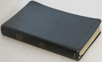 New Scofield Reference Bible - KJV - Oxford 1967 - Genuine Cowhide Leather-image