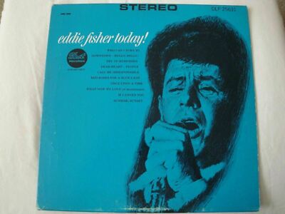 EDDIE FISHER TODAY! VINYL LP ORIGINAL 1965 DOT RECORDS DLP 25631, STEREO -image