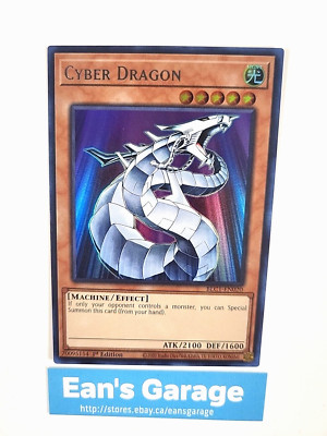 YuGiOh Cyber Dragon 1st Ed BLC1-EN020 Battles of Legend Ultra rare - MN-image