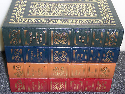 easton press BOOK OF BUSINESS INVESTING LEADERSHIP MANAGEMENT WISDOM Peter Krass-image