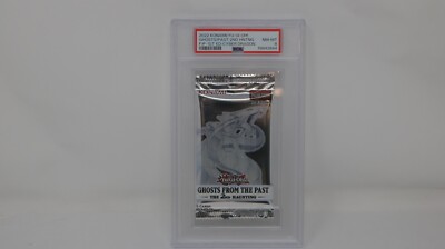 YUGIOH Ghosts from the Past 2nd haunting 1st ed CYBER DRAGON PSA 8FOIL PACK-image