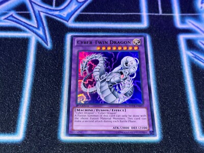 Cyber Twin Dragon - SDCR - Ultra Rare (UR) - 1st Edition - LP-image