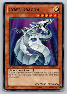 Cyber DragonYS12-EN011 1st Edition-image