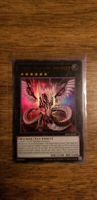 YUGIOH CYBER DRAGON INFINITY ASIA ENGLISH EDITION ALIN-AE105 ULTRA RARE-image