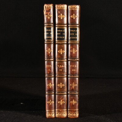 1805 3Vol The Life of Professor Gellert Mrs Douglas First Edition Very Scarce-image