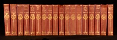 c1900 18vol The Works of Charles Reade Fiction Illustrated Beacon Edition-image