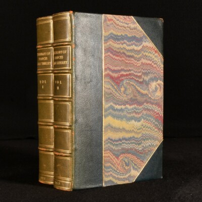 1912-1913 2 Vols The Diary of Frances Lady Shelley 1787-1817 and 1818-1873 Ri...-image