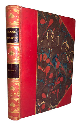 BLACK BEAUTY, AUTOBIOGRAPHY OF A HORSE, by ANNA SEWELL, 1946, BEAUTIFULLY BOUND-image