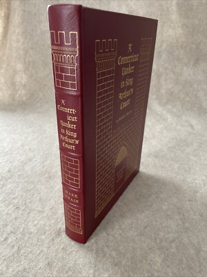 Easton Press Famous Editions Connecticut Yankee King Arthurs Court Twain NrMT RD-image