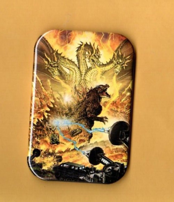 GODZILLA   REFRIGERATOR MAGNET  WITH ROUNDED CORNER-image