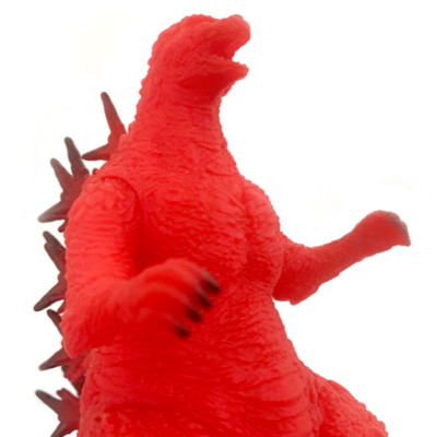 Godzilla Minus One Red Ver. Bandai Movie Monster NEW w/Tag + Nintendo Card-image