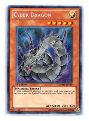 Cyber Dragon - RYMP-EN059 - Secret Rare - 1st Edition Yugioh-image