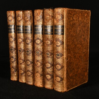1794 6vol Plutarch's Lives Translation Langhorne New Ed-image