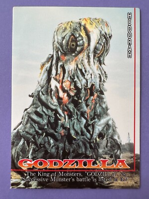 HEADORAH #25 Godzilla CARD TOHO amada 1995 very rare Japanese  F/S-image