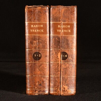 1788-1793 4Vols in 2 The Life of Baron Frederic Trenck Thomas Holcroft First ...-image