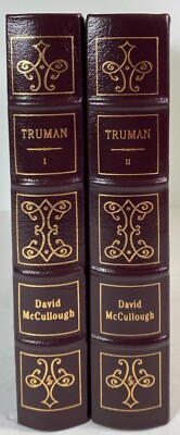 Truman by David McCullough, Volumes I & II, Easton Press 1994-image