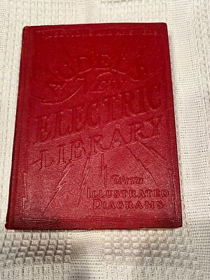1939  Audels New Electric Library Vol V - Frank Graham - Leather-image