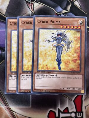 3x Cyber Prima - SGX1-ENE09 - Common - NM-image