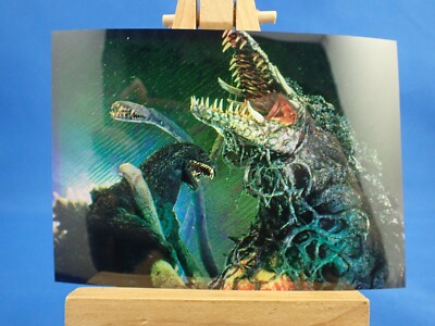 Rare Godzilla Hologram Holo Card Japan Japanese Foil-image