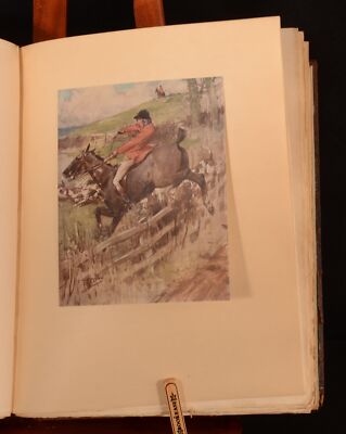 1908 Hunts with Jorrocks Surtees G. Denholm Armour Limited First Edition Signed-image