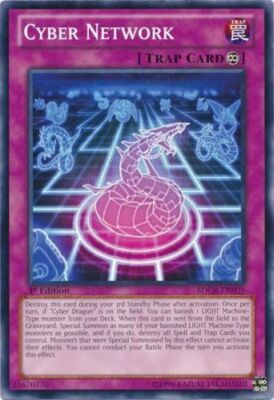 Cyber Network - SDCR-EN029 - Common - 1st Edition x1 - Lightly Played-image