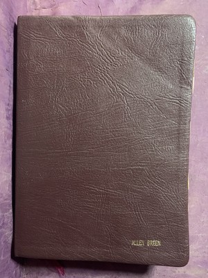 Thompson Chain Reference Bible 1990 NIV Red Letter Large Print Brown Leather-image