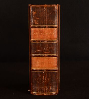 1825 2 Vols in 1 The Economist and General Adviser Frontispiece First Edition-image