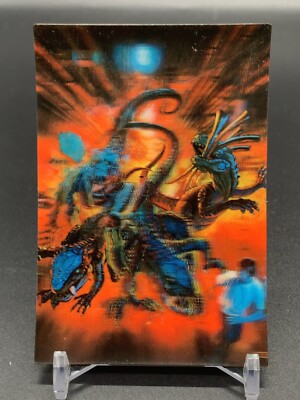 Godzilla Card Collection 7 Lenticular Kabaya 1998 Japanese-image