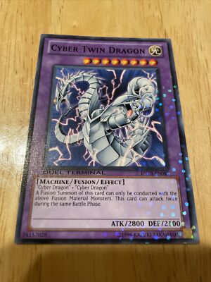 Yugioh 1x Common Cyber Twin Dragon DT03-EN085 Near Mint-image