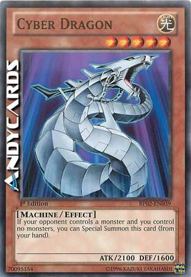 3x ENGLISH Cyber Dragon / Dragon Card ☻ Common ☻ BP02 EN039 ☻ YUGIOH ANDYCARDS-image