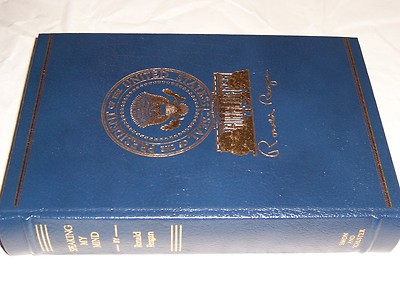 Easton Press Signed SPEAKING MY MIND Ronald Reagan (Limited Numbered 489 / 5000)-image