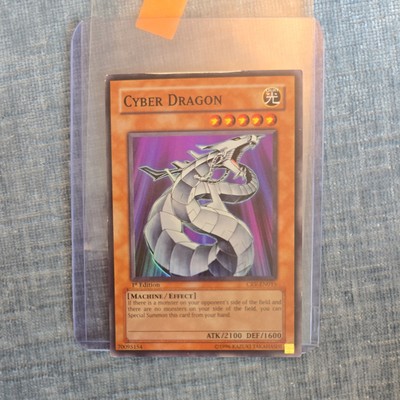 Cyber Dragon CRV-EN015 Cybernetic Revolution 1st Edition Super Rare -image