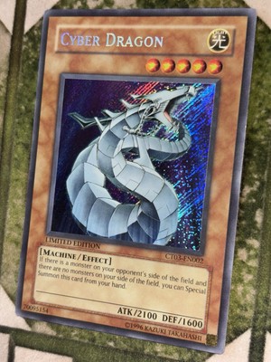 YuGiOh CYBER DRAGON Secret Rare CT03-EN002-image