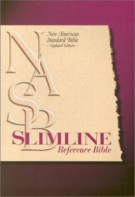 Slimline Reference Bible: New American Standard Update / Black Leather-image