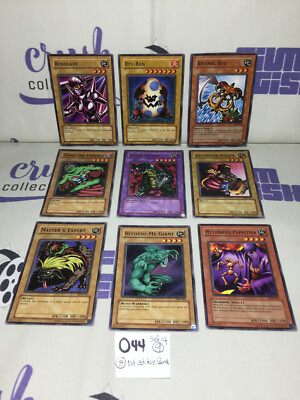 Set of 9 Yu-Gi-Oh Trading Cards 3 1st Ed Robolady Ryu-Ran Arsenal Bug O44-image