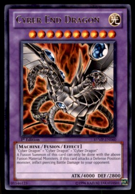 Yu-Gi-Oh! 1st Edition Cyber End Dragon #RYMP-EN060 Light Play-image