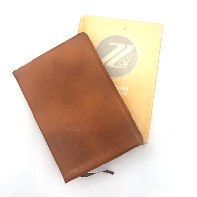Zondervan Bible King James Brown Leather Clearback Red Letter 715XRLI Gilt Edges-image