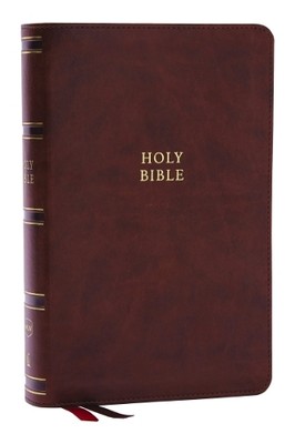 Thomas Nelson NKJV, Single-Column Reference Bible, V (Leather Bound) (UK IMPORT)-image
