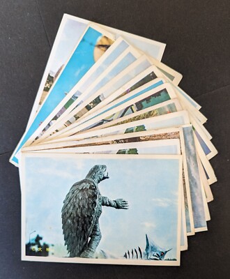 70s Original ”Gamera“ Bromide Card 15pcs Yamakatsu Marusho-image