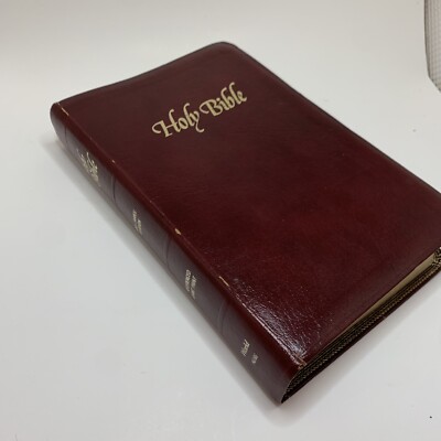 1979 Holy Bible KJV Referenced Giant Print Red Letter Edition-image