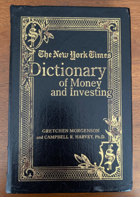 Easton Press : New York Times Dictionary of Money and Investing - Leather Gilt -image