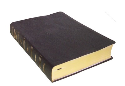 Thompson Chain Reference Bible: King James Version, Black Genuine Leather, Gold,-image