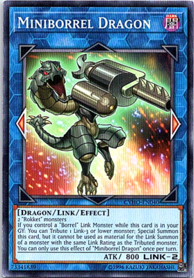 Miniborrel Dragon CYHO-EN040 Yu-Gi-Oh! Light Play Unlimited -image