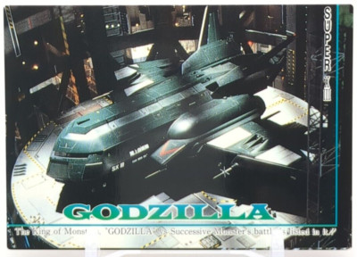 Super X3 #95 Godzilla trading collection Card Amada Movie 1995 TCG Japan A4-image