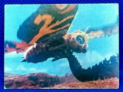 Mothra Yamakatsu Card Vintage Godzilla Tokusatsu Kaiju Japanese Toho Rare F/S-image