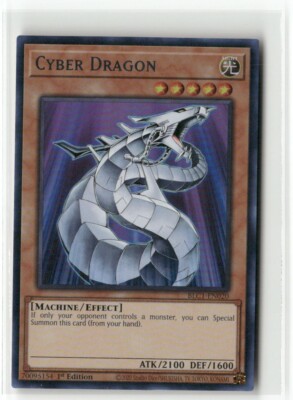 Cyber Dragon Silver BLC1-EN020 NM 1st Ed Ultra Rare YGO-image