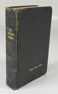 Vintage Book The Lutheran Hymnary 1935 Augsburg Publishing Pocket Size Book-image