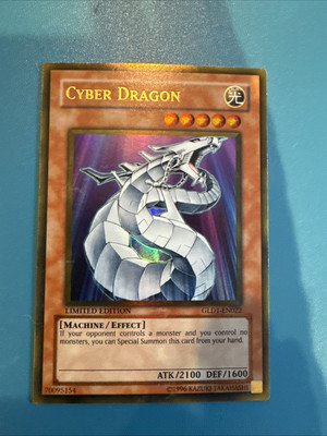 Cyber Dragon GLD1-EN022 Gold Series 2008 Limited Edition-image